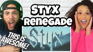 WOW  FIRST TIME HEARING Styx  Renegade REACTION [upl. by Aniratak]