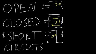 Intro to Circuits 4 Open Closed and Short Circuits [upl. by Kcaj242]