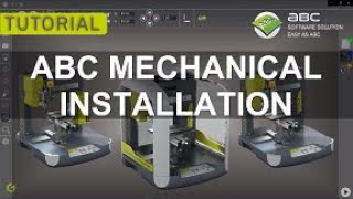 ABC Software Training  Mechanical machine installation [upl. by Oringas]