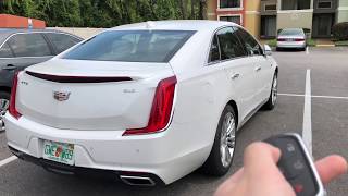 2018 Cadillac XTS  Review Walkaround Interior Keyless Features and Start Up [upl. by Yendys]