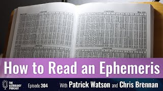 How to Read an Ephemeris for Astrology [upl. by Alarise]