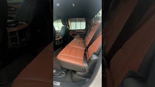 Retired demo 2023 Ram 1500 Limited Longhorn Beautiful interior vehicle driving viral trend [upl. by Lattonia556]