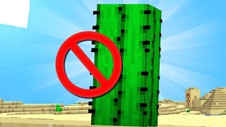 Why CACTUS is the WORST MINECRAFT BLOCK [upl. by Idram]