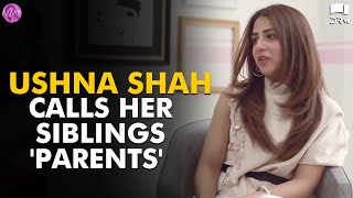 Ushna Shah Calls Her Siblings Parents  Mominas Mixed Plate [upl. by Armington411]