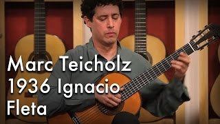 Llobet and Tarrega played by Marc Teicholz [upl. by Airod]