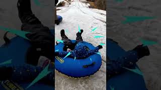 Kids Videos for Kids  Funny Snow Tubing Fails [upl. by Kimbra]