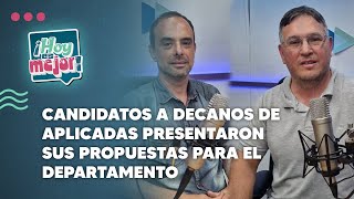 Elecciones UNLaR Candidatos a decanos de Aplicadas presentaron propuestas para el departamento [upl. by Cole]