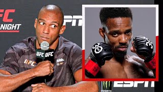 Edson Barboza quotI Love to Fight I Dont Care Where Atquot  UFC Vegas 92 [upl. by Ericka]