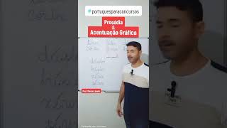 Prosódia e acentuação gráfica português enem linguaportuguesa concursopublico ortografia [upl. by Sined529]