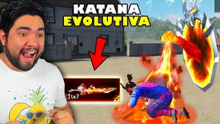 ASÍ ES EL EMOTE FINAL DE LA KATANA EN FREEFIRE 😱 Epico [upl. by Nerad]