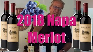 2018 Napa Merlot  Duckhorn amp Markham  Decants with D [upl. by Arie]