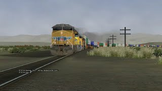 ORTS High Speed UP C45ACCTE 7702 EB ZBRG2B18 At Wellington UT [upl. by Oinotnanauj]