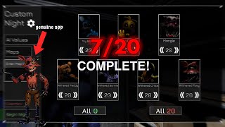 Five Nights at Freddys 2 REIMAGINED 720 MODE COMPLETE  Tips [upl. by Luy567]