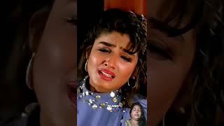 ehsas nahi tujhko main pyar karu kitna 90s Hits Song raveena tandon sad song whatsapp status [upl. by Kreegar929]