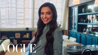 73 Questions With Deepika Padukone  Vogue [upl. by Kanor530]