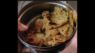 Roti chips  Tiffin recipe  Baccho ki fevorite Roti chips  snacks recipe [upl. by Berkin]