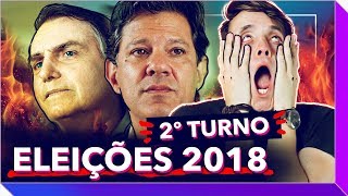 Eleições 2018  2º Turno Designer reage a Haddad e Bolsonaro [upl. by Htebasile836]