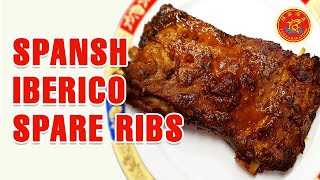 Marinated Spanish Iberico Pork Spare Ribs [upl. by Maureene]