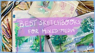 My Favorite Sketchbooks for Mixed Media Art [upl. by Nudnarb775]