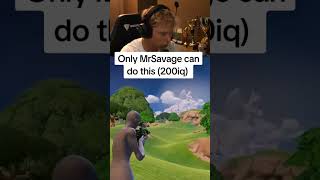 Mrsavage is 200IQ fortnite fortniteclips mrsavage snipe [upl. by Knut473]