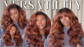 Must Watch👩🏾‍🦰🔥48 SENSATIONNEL WHAT LACE LATISHA IN FLAMBOYAGE AUBURN SyntheticWigSeries [upl. by Lorrayne]