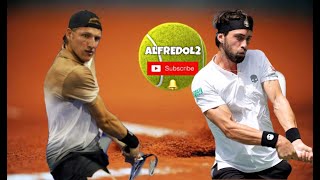 Nikoloz Basilashvili vs Jacopo Berrettini  R2 Verona • Highlights [upl. by Nylrebma]