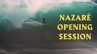 NAZARÉ OCTOBER 2024 OPENING SESSION  VON FROTH [upl. by Jerol]