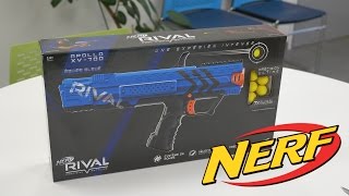 Nerf Rival Apollo XV700  Démo du jouet pistolet 14 ans minimum [upl. by Isma]