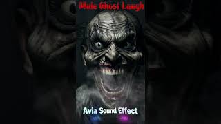 male Ghost laugh Sound effect shorts laugh halloweensounds soundeffect [upl. by Tnarg753]