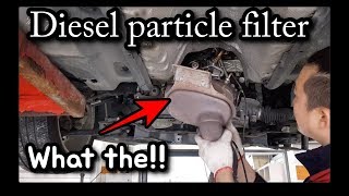 Difficult to remove DPF Volkswagen [upl. by Otreblon]