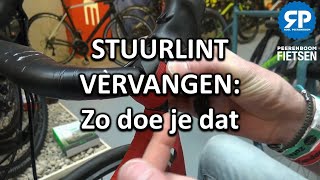 STUURLINT VERVANGEN bij een Racefiets Zo doe je dat [upl. by Elbys448]