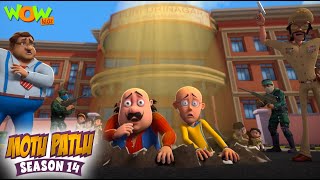 Bahar Ana Mana Hai  Motu Patlu  Season 14  Full Episode  Wow Kidz [upl. by Marie-Ann794]