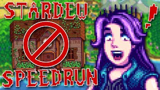 community center speedrun UNDER 4 HOURS  stardewvalley [upl. by Angy]