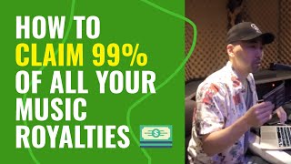 How to collect 99 of your music royalties independently  4 simple steps [upl. by Tamarra38]