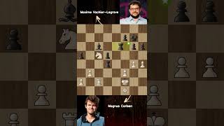 Tech Mahindra Global Chess League 2024 Magnus Carlsen vs Maxime VachierLagrave chess [upl. by Adnorahc]