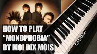 Moi Dix Mois  Monophobia  Piano intro Synthesia [upl. by Alegnasor]