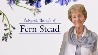 02092024  Fern Stead Memorial Service [upl. by Llerod]