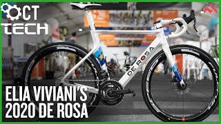 Elia Viviani’s De Rosa SK Pininfarina  Bikes of the Peloton [upl. by Porush]