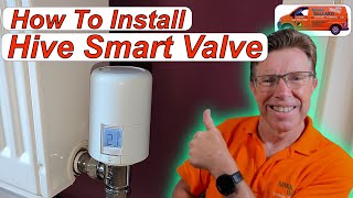 How to Install Hive Radiator Valve Thermostats to Your Radiators Install Paring amp App Setup [upl. by Ynneh]