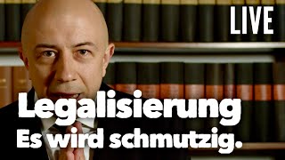 Live Legalisierung  Es wird ernst schmutzig und demokratiefeindlich [upl. by Senoj238]