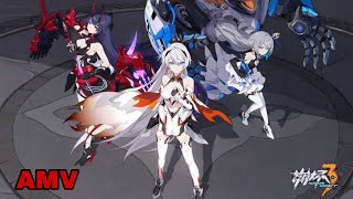 AMV Honkai Impact 3rd  Honkai World Diva Movie Ver [upl. by Ardnasirk]