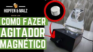 Como fazer agitador magnético  DIY Agitador Magnetico [upl. by Chak717]