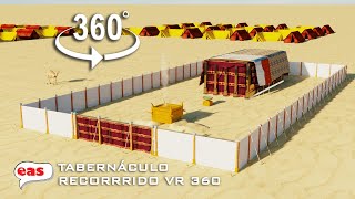 TABERNÁCULO 360º Maqueta 3d 🔴  Recorrido Guiado del Tabernáculo virtual vr 360 [upl. by Ahseinat]