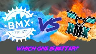 BMX STREETS VS BMX THE GAME WHO WILL WIN [upl. by Darya962]