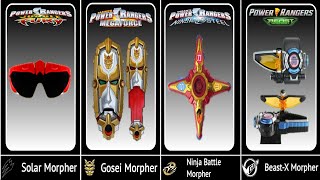 All Power Rangers⚡ Morphers [upl. by Aivull]