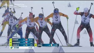 Biathlon  quot Verfolgung Damen quot  Ruhpolding 2020  quot Pursuit Women quot [upl. by Kendell]