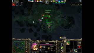 Dota 1 Atinad Windrunner Gameplay [upl. by Boylan]