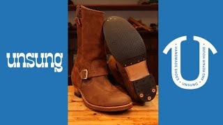 Chippewa Engineer Boot Relast and Resole [upl. by Eibrad]