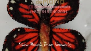 MARIPOSA PARA CORTINERO DE DIARIO [upl. by Bowler]