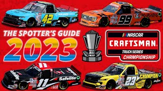 The Spotters Guide Predicting the 2023 NASCAR Truck Series Championship [upl. by Diamond]